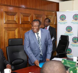HELB Board Chairman Hon. Ekwe Ethuro during a parliamentary session