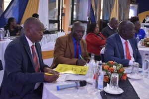 TSC officials led by acting CEO Everleen Mitei during the 2025-2029 CBA meeting 