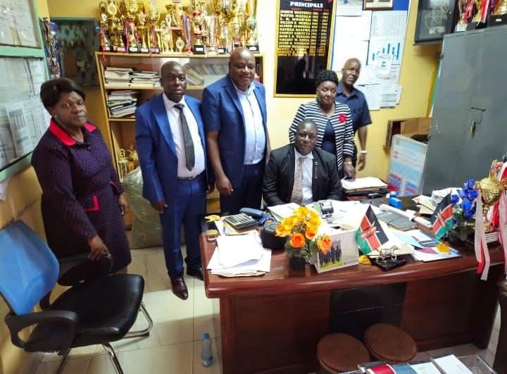 Former Marobo Boys Principal, Wambuchi Wycliffe Wasike, assumes leadership at Bungoma High School.