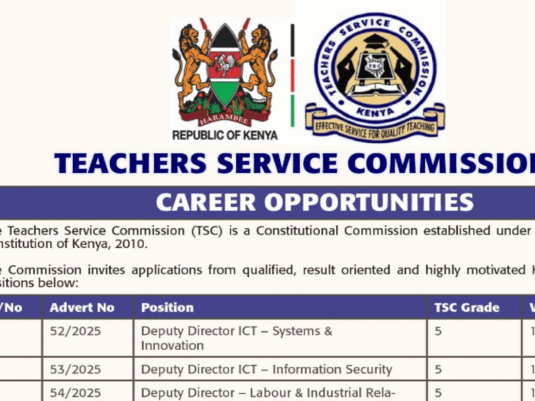 TSC advert.