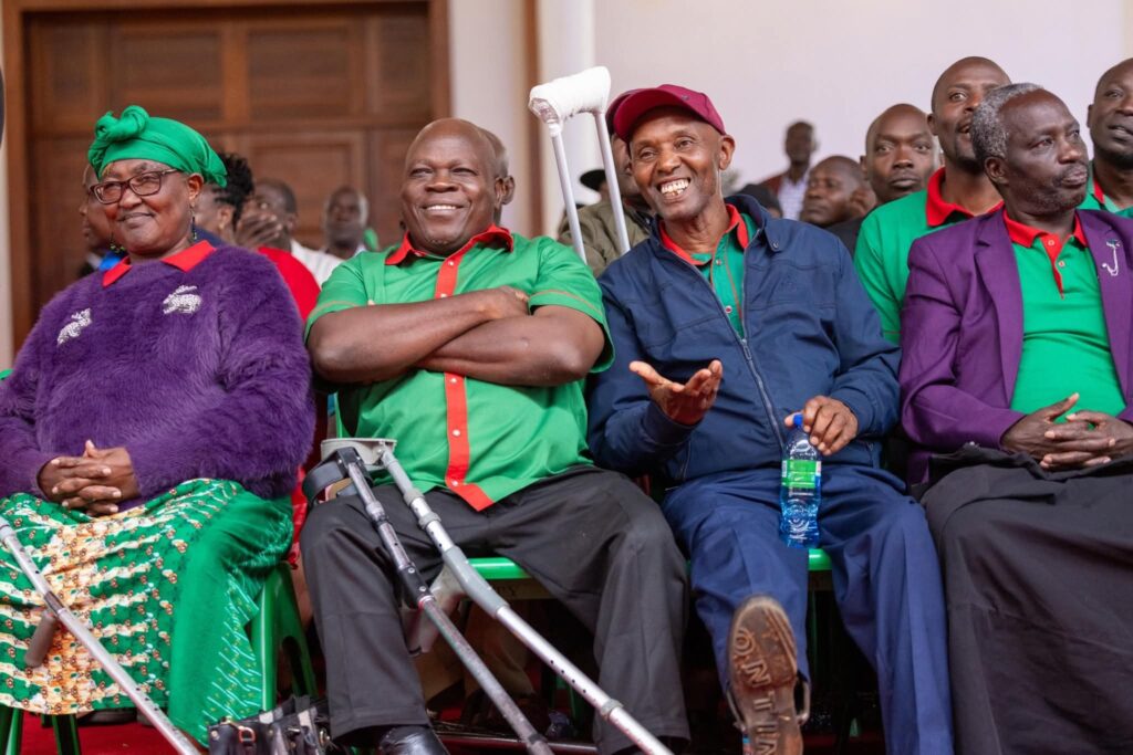 A delegation of educators with disabilities participates in an event at State House, Nairobi, on September 13, 2025. (Photo: State House Kenya)
