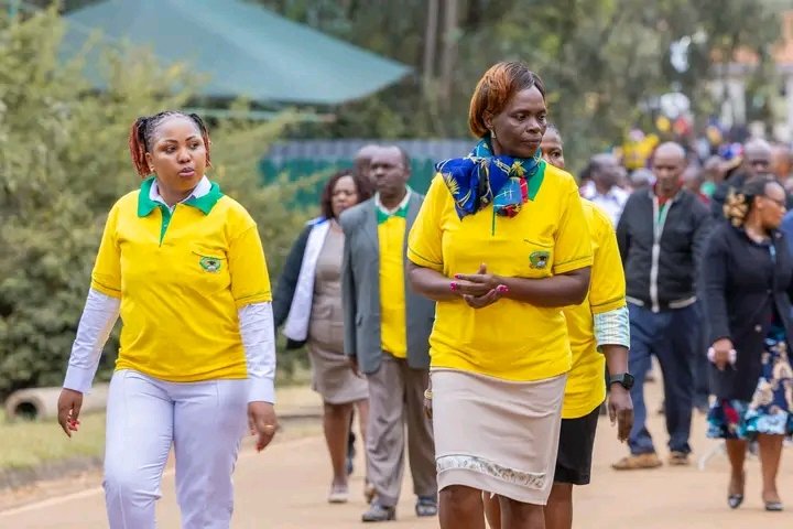 Representatives from the Kenya Union of Post Primary Education Teachers (KUPPET) attended the Waalimu na Rais Forum at State House, Nairobi, on September 13, 2025. (Photo: State House Kenya)