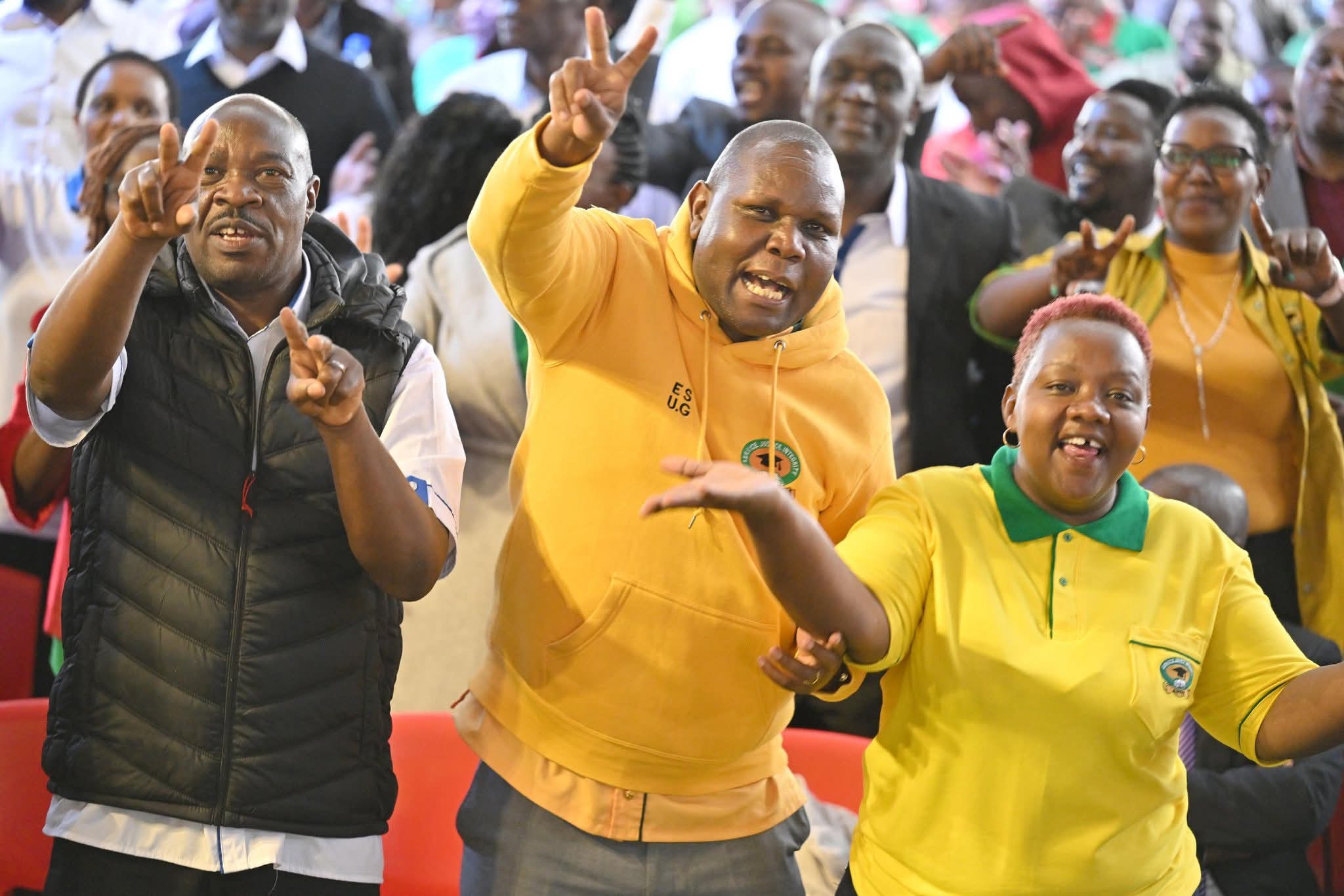 Leaders from the Kenya Union of Post Primary Education Teachers (KUPPET) attended the Waalimu na Rais Forum at State House, Nairobi, on September 13, 2025, during a special visit for educators. (Photo: State House Kenya)