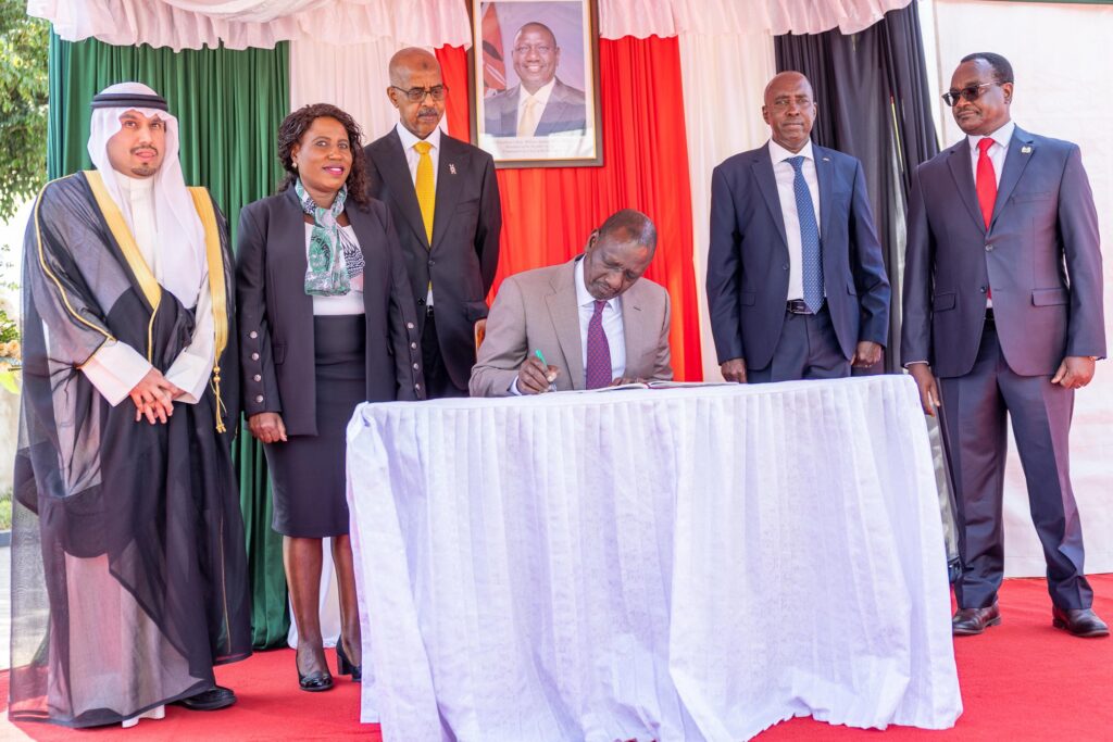 President Dr. William Ruto presided over a commissioning ceremony at Umma University. (Photo: State House Kenya)